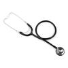McKesson Stethoscope, Aluminum Dual-Head Lightweight Scope – Double Sided Chestpiece, Black Tubing, 32 in, 1 Count