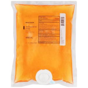 McKesson Antibacterial Liquid Hand Soap, 1000 mL [Pack of 1] Refill Bag, Clean Scent(Fresh)