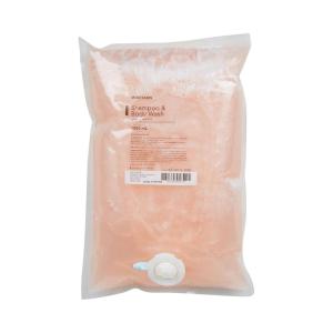 McKesson Body Wash and Shampoo, Refill Bag, Apricot Scent 2000 mL, 4 Count