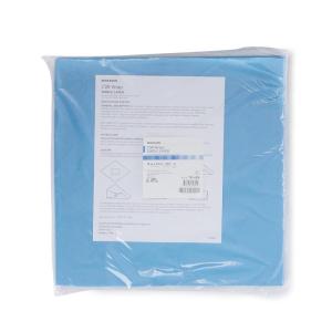 McKesson CSR Sterilization Wrap for Medical Supplies, Nail Technicians, Tattoo Tools – Air and Water Barrier, Blue Cellulose, 15 in x 15 in, 100 Count, 1 Pack