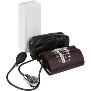 McKesson LUMEON Aneroid Sphygmomanometer – Pocket Blood Pressure Gauge and Thigh Cuff for Adults, Size Large – Brown, 23 cm to 40 cm, 1 Count