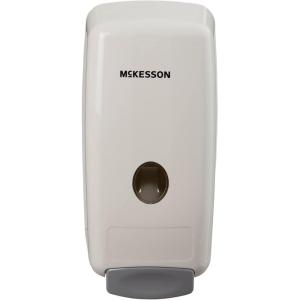 McKesson Manual Soap Dispenser for Bathroom – Wall Mounted Dispenser for Liquid – 1000 ml, 12 Count