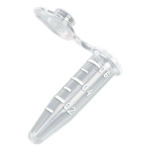 McKesson Microcentrifuge Tubes with Snap Cap – Clear, Graduated, and Certified DNase/RNase-Free, 0.5 mL, 500 Count
