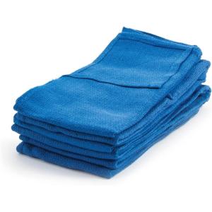 McKesson O.R. Towels, Disposable – Cotton, Plain Weave, Pre-Washed, Single-Use, Non-Sterile – Blue, 17 in x 27 in, 100 Towels, 1 Pack