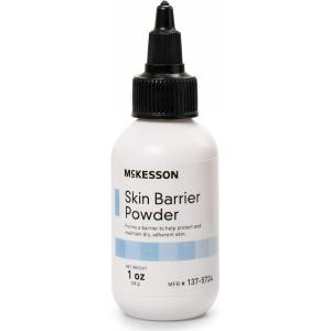 McKesson Skin Barrier Powder, Protect and Maintain Dry Adherent Skin, 1 oz, 1 Count, 50 Packs, 50 Total