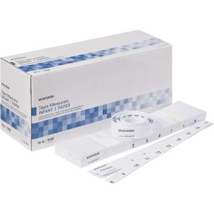 McKesson Tape Measure, Disposable Paper, English/Metric Scale, 36 in, 1000 Count