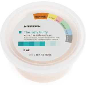 McKesson Therapy Putty – Extreme Softness Level for Fingers, Hands, and Wrist – Exercise Rehabilitation Occupational Therapy Tool – 2 oz, 1 Count