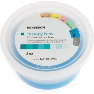 McKesson Therapy Putty – Firm Resistance for Fingers, Hands, and Wrist – Exercise Rehabilitation Occupational Therapy Tool -2 oz, 1 Count