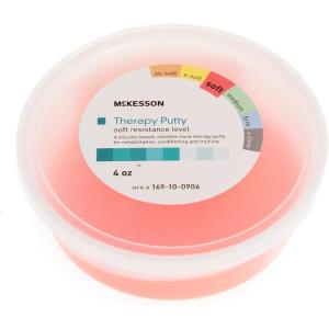 McKesson Therapy Putty – Soft Resistance for Fingers, Hands, and Wrist – Exercise Rehabilitation Occupational Therapy Tool – 4 oz, 1 Count