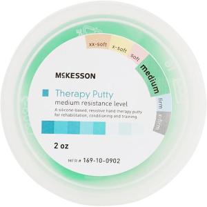 McKesson Therapy Putty, Non-Toxic, Unscented, Green, Medium, 2 oz, 1 Count