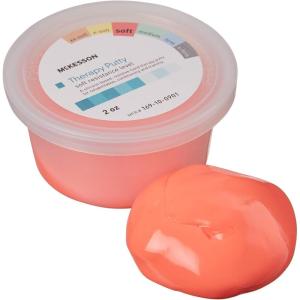 McKesson Therapy Putty, Non-Toxic, Unscented, Red, Soft, 2 oz, 1 Count