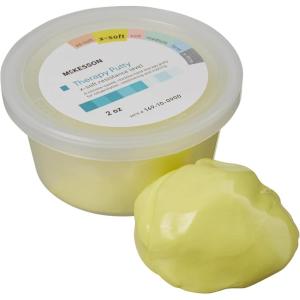 McKesson Therapy Putty, Non-Toxic, Unscented, Yellow, X-Soft, 2 oz, 1 Count