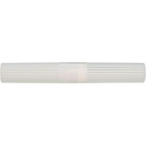 McKesson Toothbrush Holder, Transparent, Two-Piece, Made from Polypropylene, 8 in, 100 Count