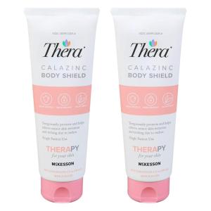 Thera Calazinc Body Shield Barrier Cream with Calamine and Zinc [2-Pack] – Incontinence Skin Protectant Ointment, Diaper Rash, Scented – 4 oz(4 Ounce (Pack of 2))