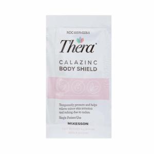 Thera Calazinc Body Shield, Calamine with Zinc Cream [864 Packets Total] -Skin Barrier Ointment for Eczema, Psoriasis, Diaper Rash – Individual Packets, 4 g Packet((864 ct))