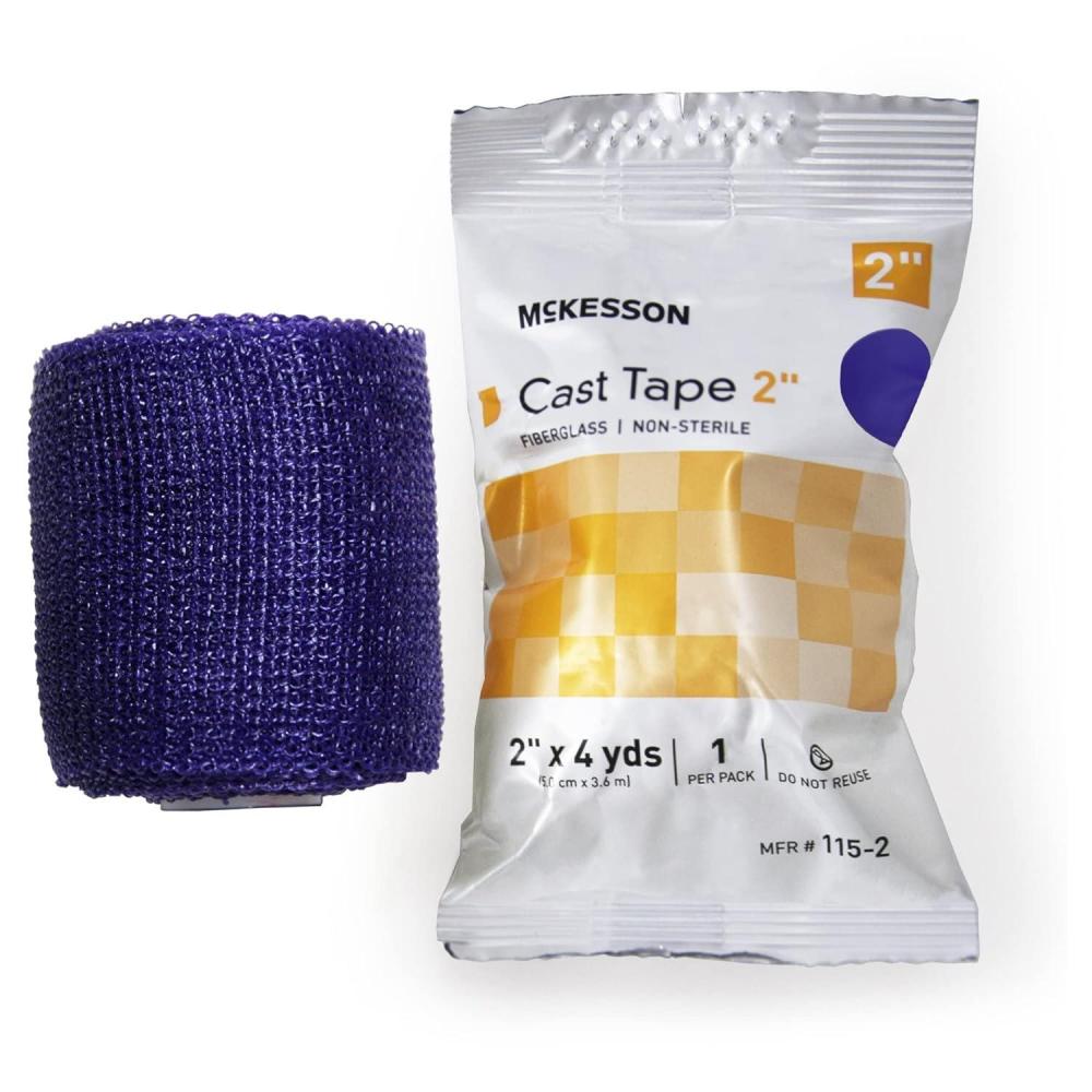 image:imageMcKesson Cast Tape Fiberglass Purple 2 in x 4 yds 1 Count 10 Packs 10 Total