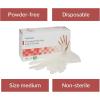 McKesson Non-Sterile Powder-Free Vinyl Exam Gloves, Smooth, Clear, Ambidextrous, M (10 Boxes of 150, 1500 Total)