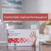 McKesson Non-Sterile Powder-Free Vinyl Exam Gloves, Smooth, Clear, Ambidextrous, M (10 Boxes of 150, 1500 Total)