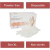 McKesson Powder-Free Vinyl Exam Gloves, XL, 130 Count, 1 Box