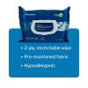 McKesson StayDry Disposable Wipe 12 Pack, 600 Washcloths – Large Adult Body and Incontinence Washcloths with Aloe and Vitamin E, Alcohol-Free, 50 Wipes Per Pack(Aloe Vera)