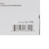 McKesson Confiderm Vinyl Exam Gloves – Powder-Free, Latex-Free, Ambidextrous, Smooth, Non-Sterile – Clear, Size XL, 50 Count, 1 Box