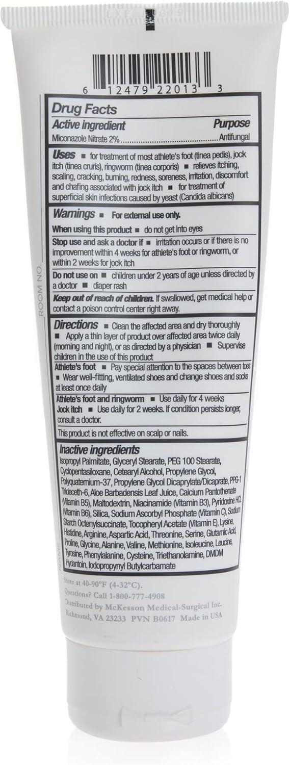 image:imageThera McKessons Antifungal Cream 2 Miconazole Nitrate Body Skin Athletes Foot Treatment Relief for Ringworm Jock Itch 4 oz Pack of 124 Fl Oz Pack of 12