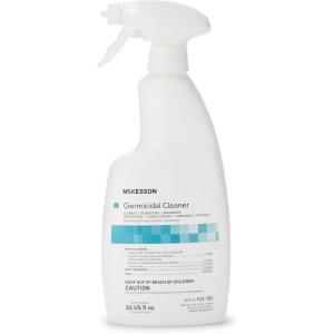 McKesson Surface Disinfectant Cleaner, 24 oz. Pump Spray – Alcohol-Based Germicidal Solution for Hospitals, Medical, Surgical Use – Fast-Acting, Non-Sterile, Ready-to-Use, 1 Count, 6 Packs, 6 Total(1 Ounce (Pack of 1))