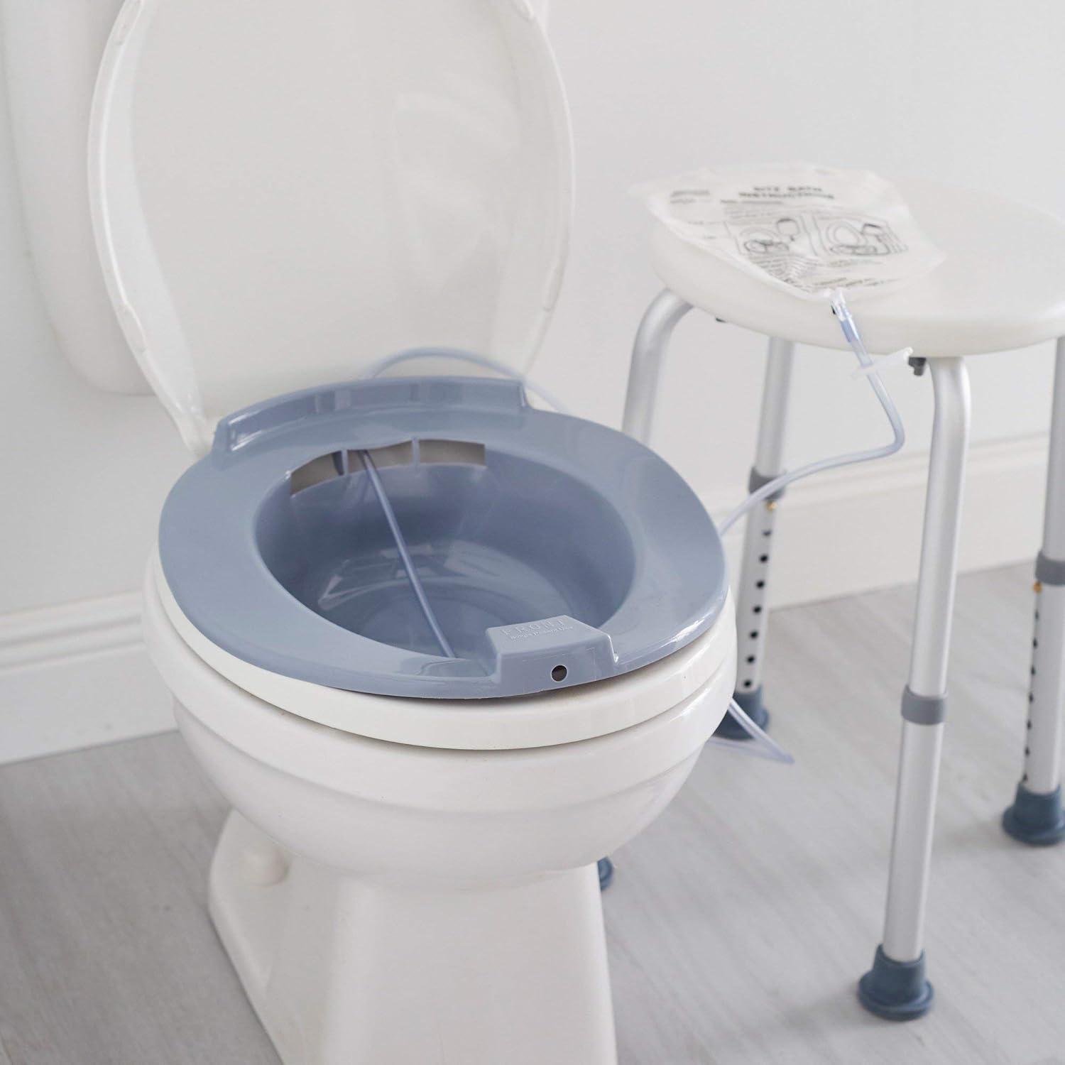 image:imageMcKesson Sitz Bath with Graduated Bag Single Patient Use Increments 500 mL to 2000 mL 1 Count