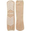 McKesson Unisex Slipper Socks Adult Size 7-1/2 to 10 Beige – 1 Pair