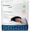 McKesson Youth Pants, Overnight Pediatric Pull Up Pants for Boys or Girls, Disposable Training Pant, 12 Hour Protection – Size Small/Medium, 38-65 lbs, 17 Count, 1 Pack, White