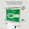 McKesson StayDry Disposable Wipe – Large Adult Body and Incontinence Washcloths with Aloe and Vitamin E, Unscented, 50 Wipes Per Pack