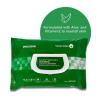 McKesson StayDry Disposable Wipe – Large Adult Body and Incontinence Washcloths with Aloe and Vitamin E, Unscented, 50 Wipes Per Pack