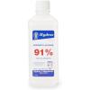 McKesson 91% Isopropyl Alcohol – Concentrated Rubbing Alcohol First Aid Solution for Cuts and Scrapes – 16 oz, 1 Count, 12 Packs, 12 Total
