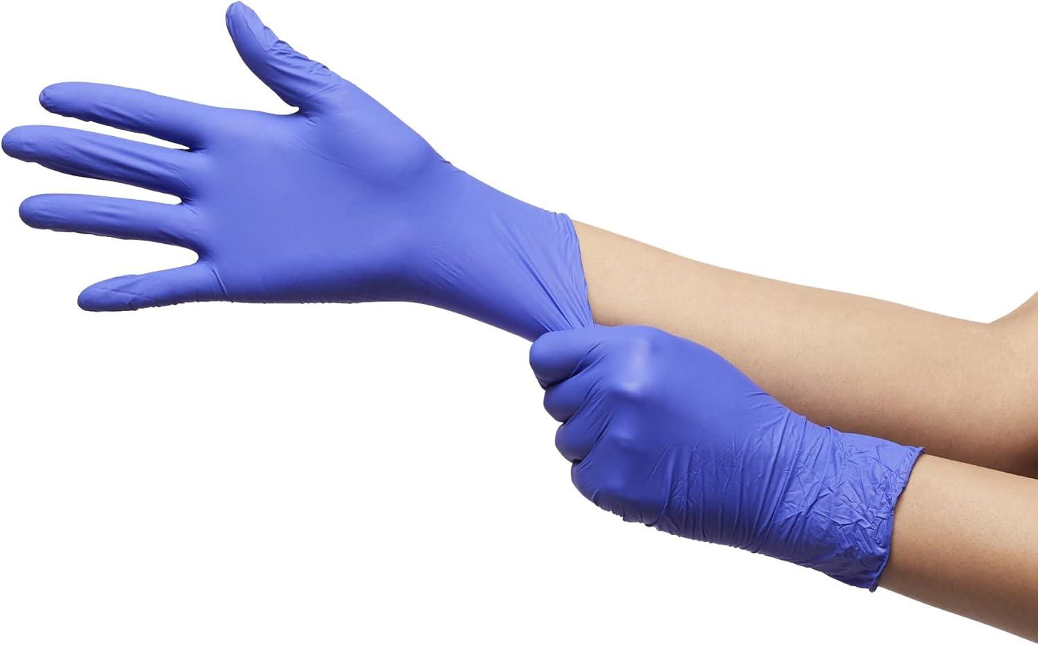 image:imageMcKesson Confiderm 30 Disposable Nitrile Exam Glove Standard Cuff Length