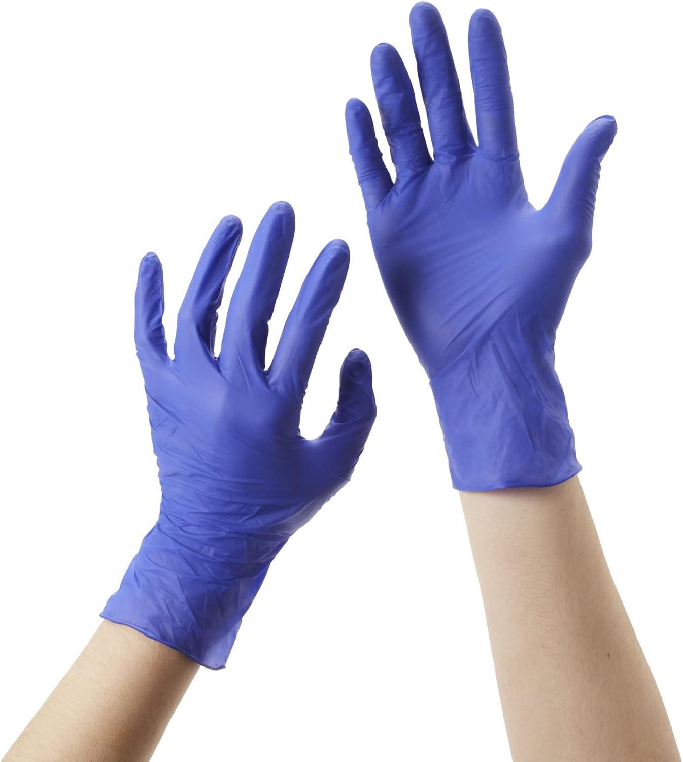 image:imageMcKesson Confiderm 30 Disposable Nitrile Exam Glove Standard Cuff Length
