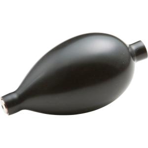 McKesson LUMEON Deluxe Blood Pressure Inflation Bulb, Black – for use with Clock Face Aneroid Sphygmomanometers, 1 Count